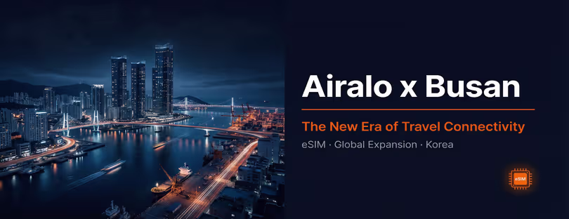 Airalo travel eSIM Korea