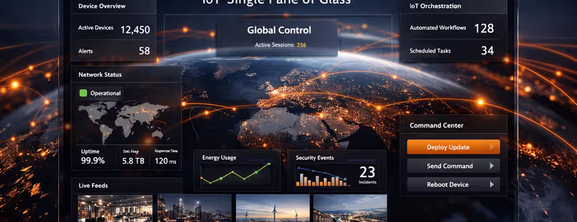 IoT connectivity control platform