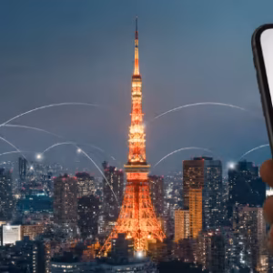 Japan emergency roaming network