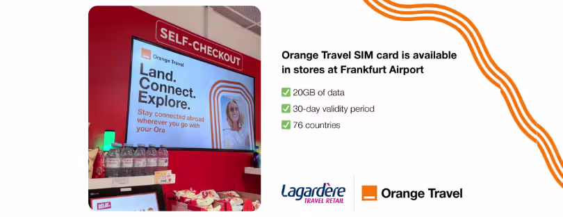 Orange Travel SIM Frankfurt Airport