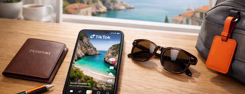 TikTok travel ads