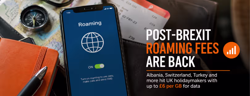 UK roaming charges Europe