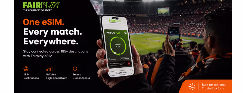 eSIM for sports travel