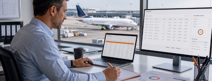 Airline invoice