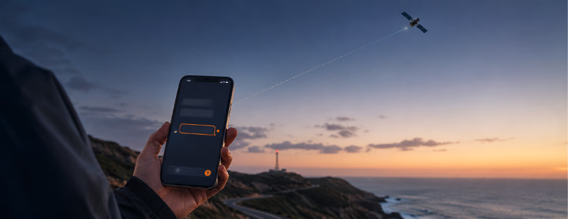 satellite-to-cellphone connectivity