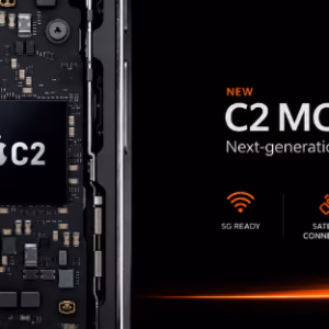 Apple C2 modem satellite support
