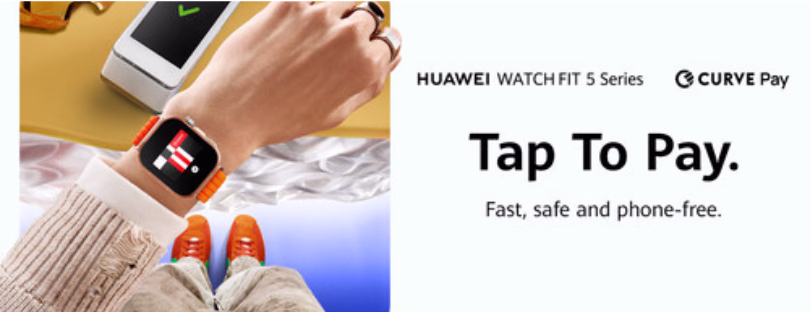 Huawei Watch Fit 5 Curve Pay