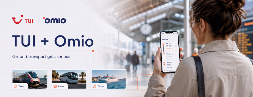 Omio TUI ground transport partnership