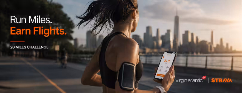 Virgin Atlantic Strava challenge
