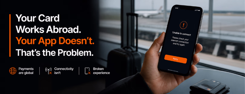 banking app not working abroad