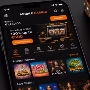 mobile casino UX design
