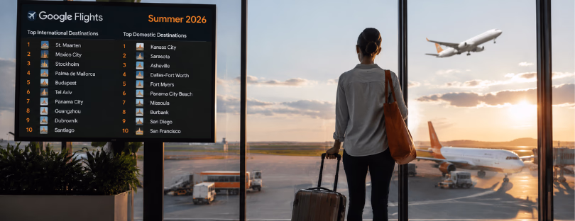 summer 2026 travel trends Google Flights