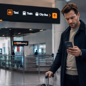 travel connectivity after landing