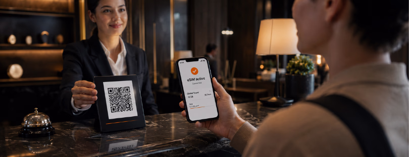 eSIM revenue stream for travel brands