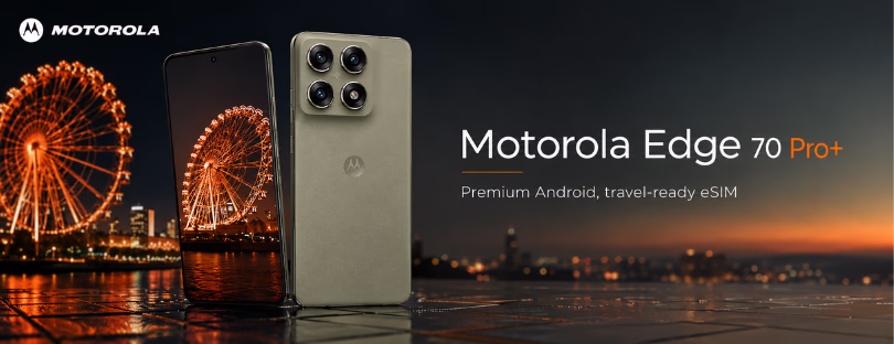 Motorola Edge 70 Pro+ eSIM