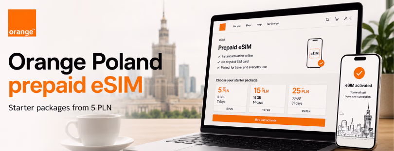 Orange Poland prepaid eSIM