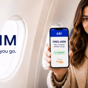SAS Puts Free eSIM Data Inside the Flight Experience
