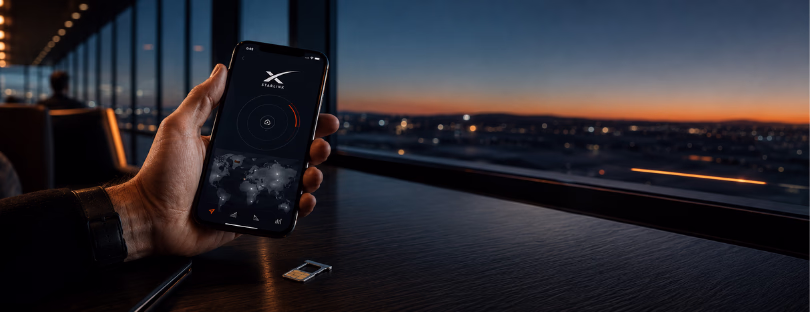 Starlink mobile service