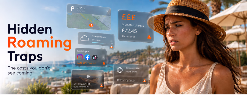 UK roaming charges abroad