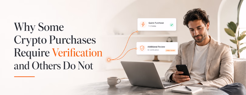 crypto purchase verification