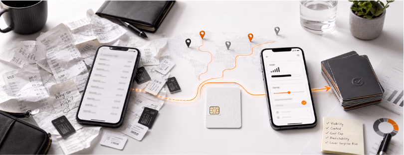 enterprise esim visibility