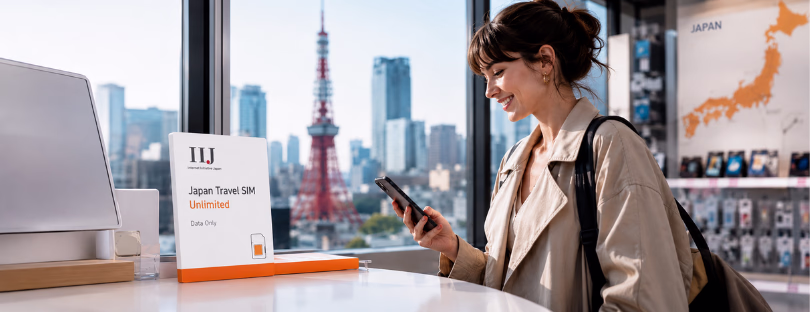 unlimited SIM card Japan for tourists